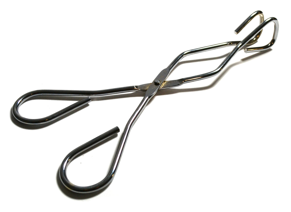 Economy Stainless Steel Crucible Tongs, 9